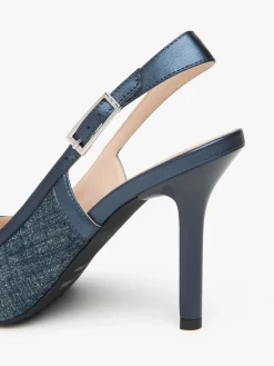 DECOLLETE DONNA - NERO GIARDINI BLU - E615430DE
