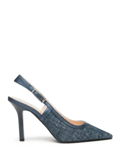 DECOLLETE DONNA - NERO GIARDINI BLU - E615430DE