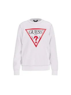 FELPA BAMBINO - GUESS KIDS BIANCO - N73Q10 KAUG0