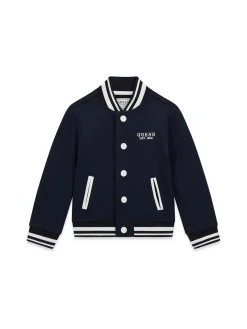 FELPA BAMBINO - GUESS KIDS BLU - N6RQ06 K0170