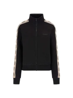 FELPA DONNA - GUESS ATHLEISURE NERO - V2YQ16 KB3P2