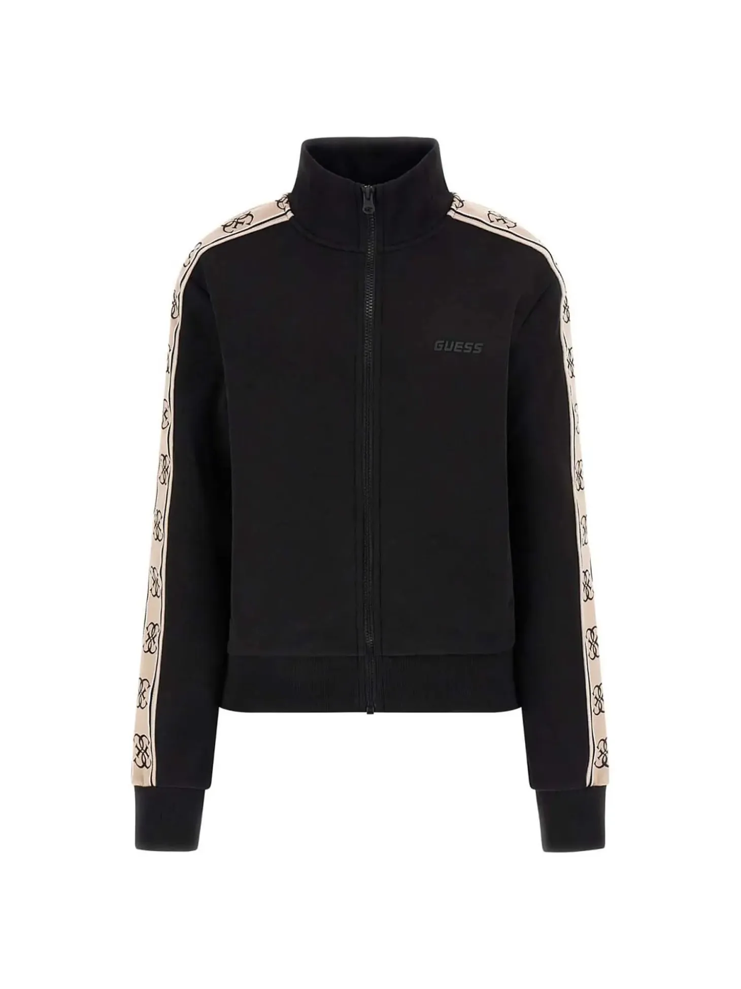 FELPA DONNA - GUESS ATHLEISURE NERO - V2YQ16 KB3P2