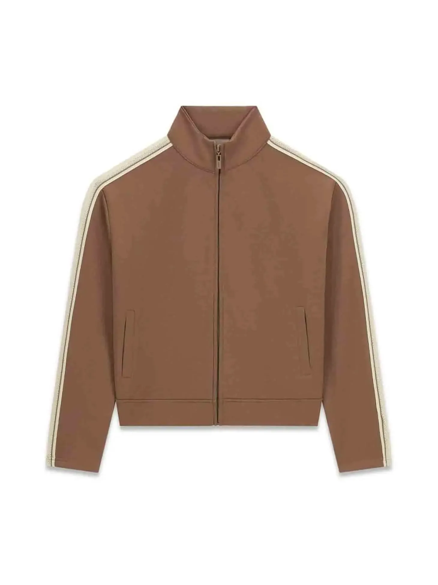 FELPA DONNA - GUESS ATHLEISURE TAUPE - V6YQ04 K4278