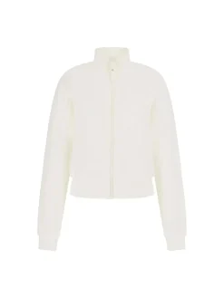 FELPA DONNA - GUESS ATHLEISURE BIANCO - V2YQ17 K7UW2