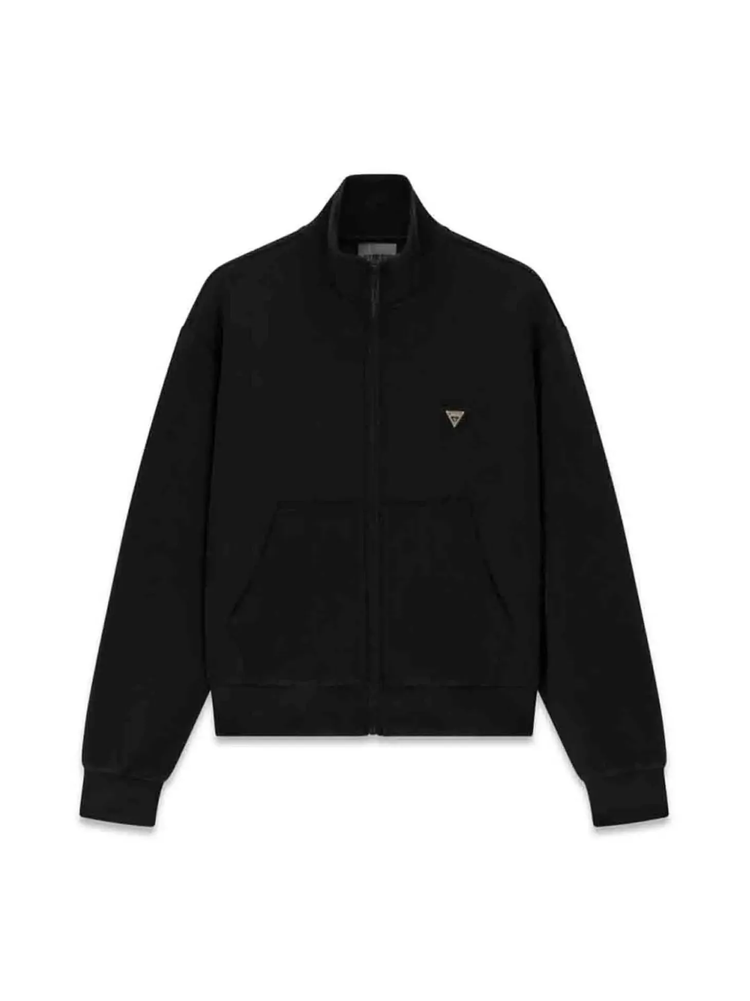 FELPA DONNA - GUESS ATHLEISURE NERO - V6YQ17 K4313