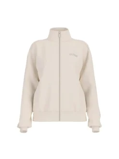 FELPA DONNA - GUESS ATHLEISURE BIANCO - V5BQ15 KCX22