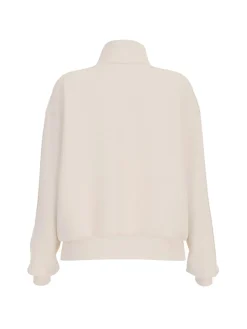 FELPA DONNA - GUESS ATHLEISURE BIANCO - V5BQ15 KCX22
