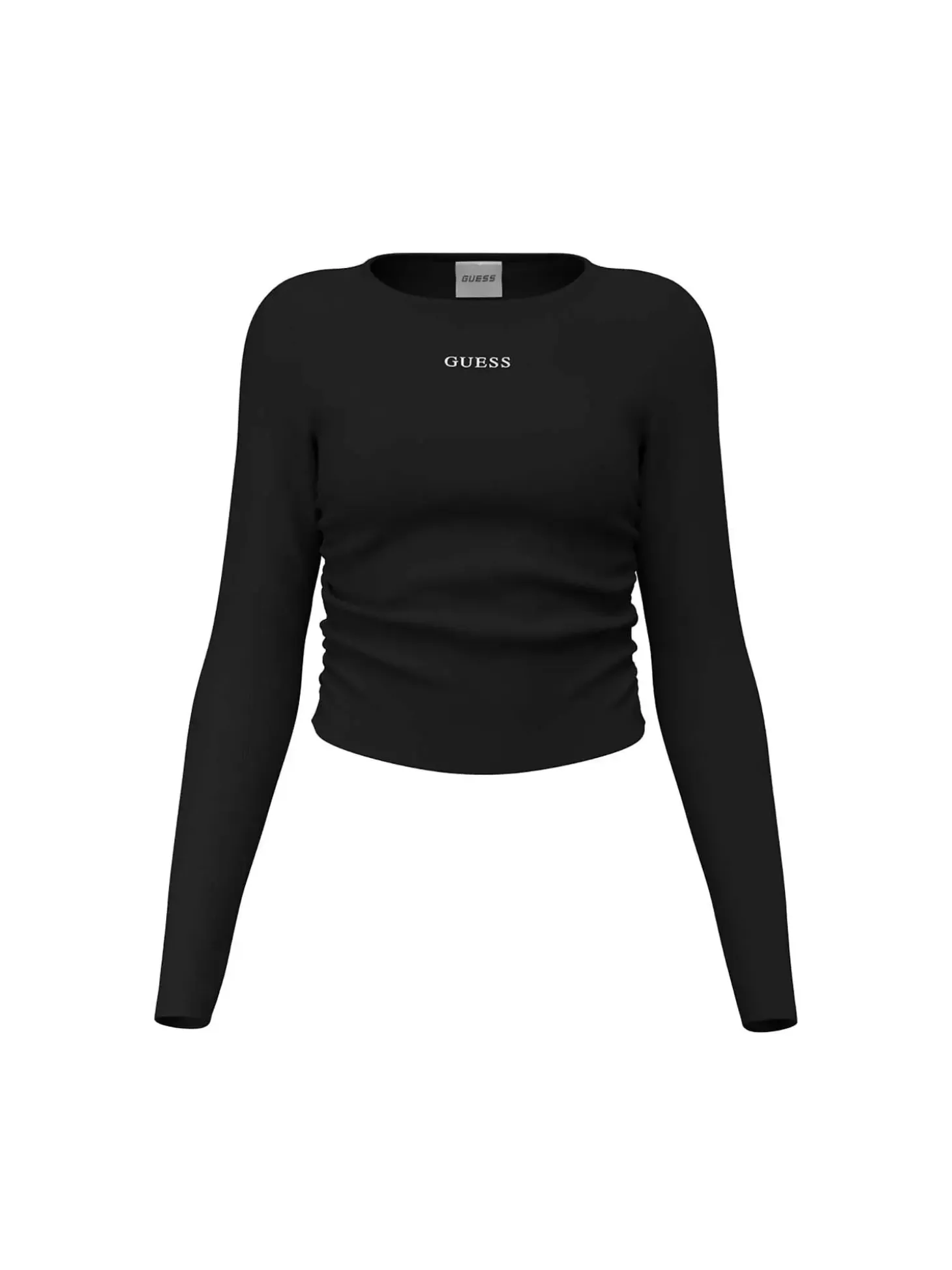 FELPA DONNA - GUESS ATHLEISURE NERO - V6RP08 KD932