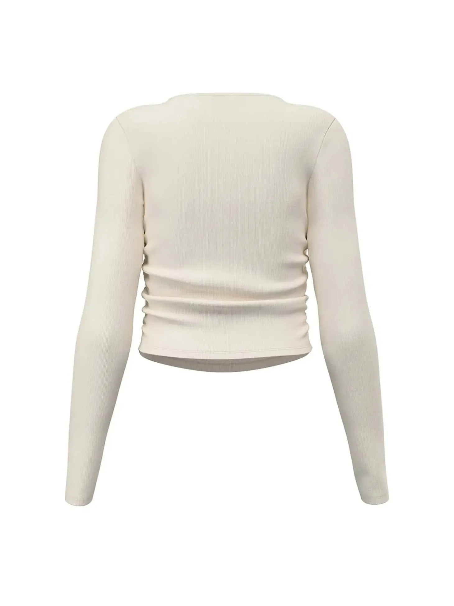 FELPA DONNA - GUESS ATHLEISURE BIANCO - V6RP08 KD932