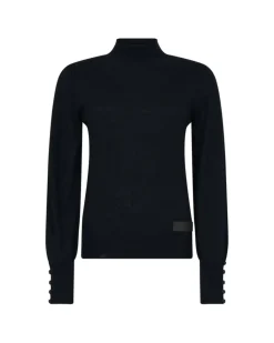 FELPA DONNA - SILVIAN HEACH NERO - GPA26009LU