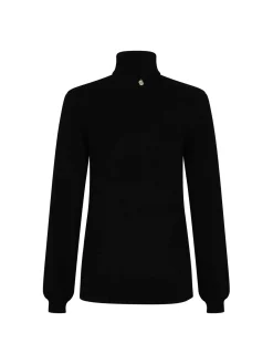 FELPA DONNA - SILVIAN HEACH NERO - GPA26026LU