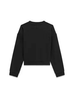 FELPA RAGAZZA - GUESS KIDS NERO - J6YQ05 K3899