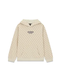 FELPA RAGAZZO - GUESS KIDS BEIGE - L6YQ06 K4046