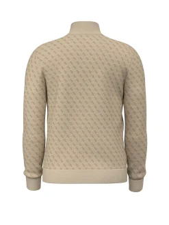 FELPA UOMO - GUESS ATHLEISURE BEIGE - Z2BQ06 K7122