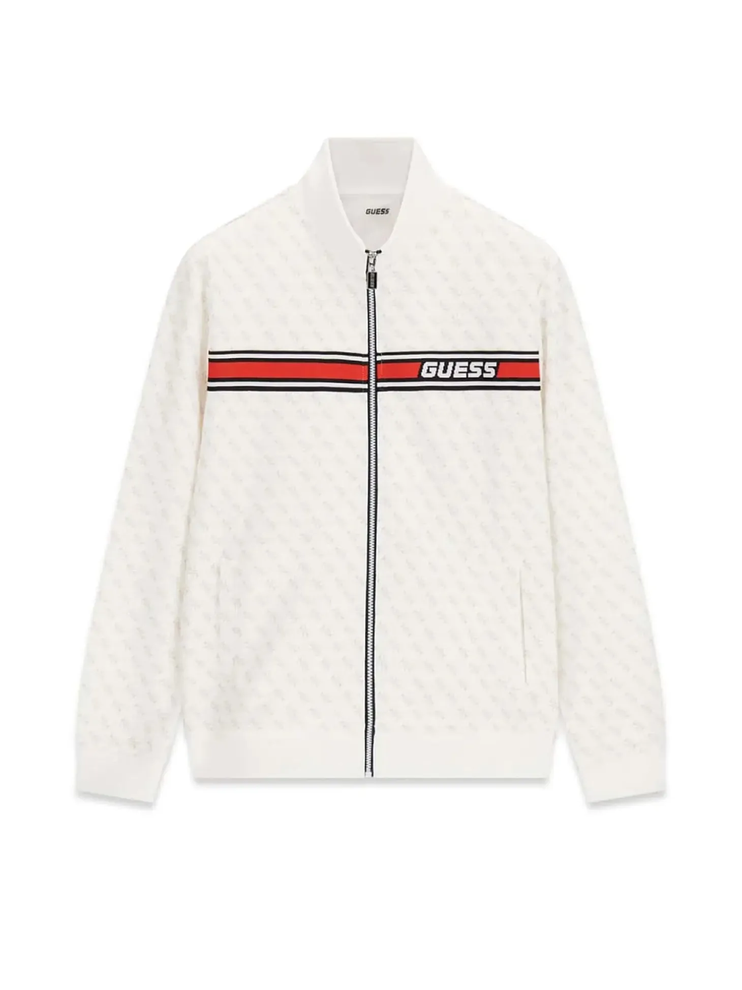 FELPA UOMO - GUESS ATHLEISURE BIANCO - Z2BQ06 K7122