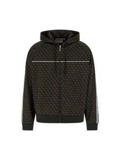FELPA UOMO - GUESS ATHLEISURE MARRONE - Z5BQ13 K2042