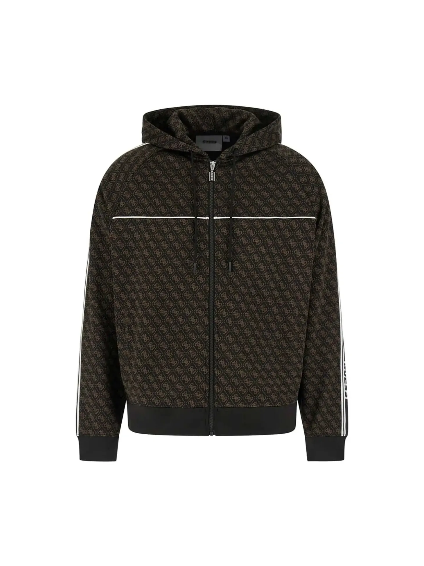 FELPA UOMO - GUESS ATHLEISURE MARRONE - Z5BQ13 K2042