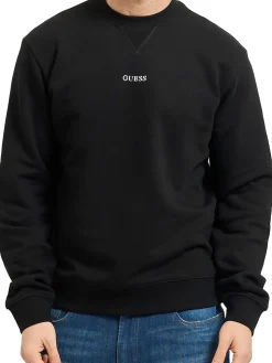 FELPA UOMO - GUESS ATHLEISURE NERO - Z6RQ19 KAIJ1