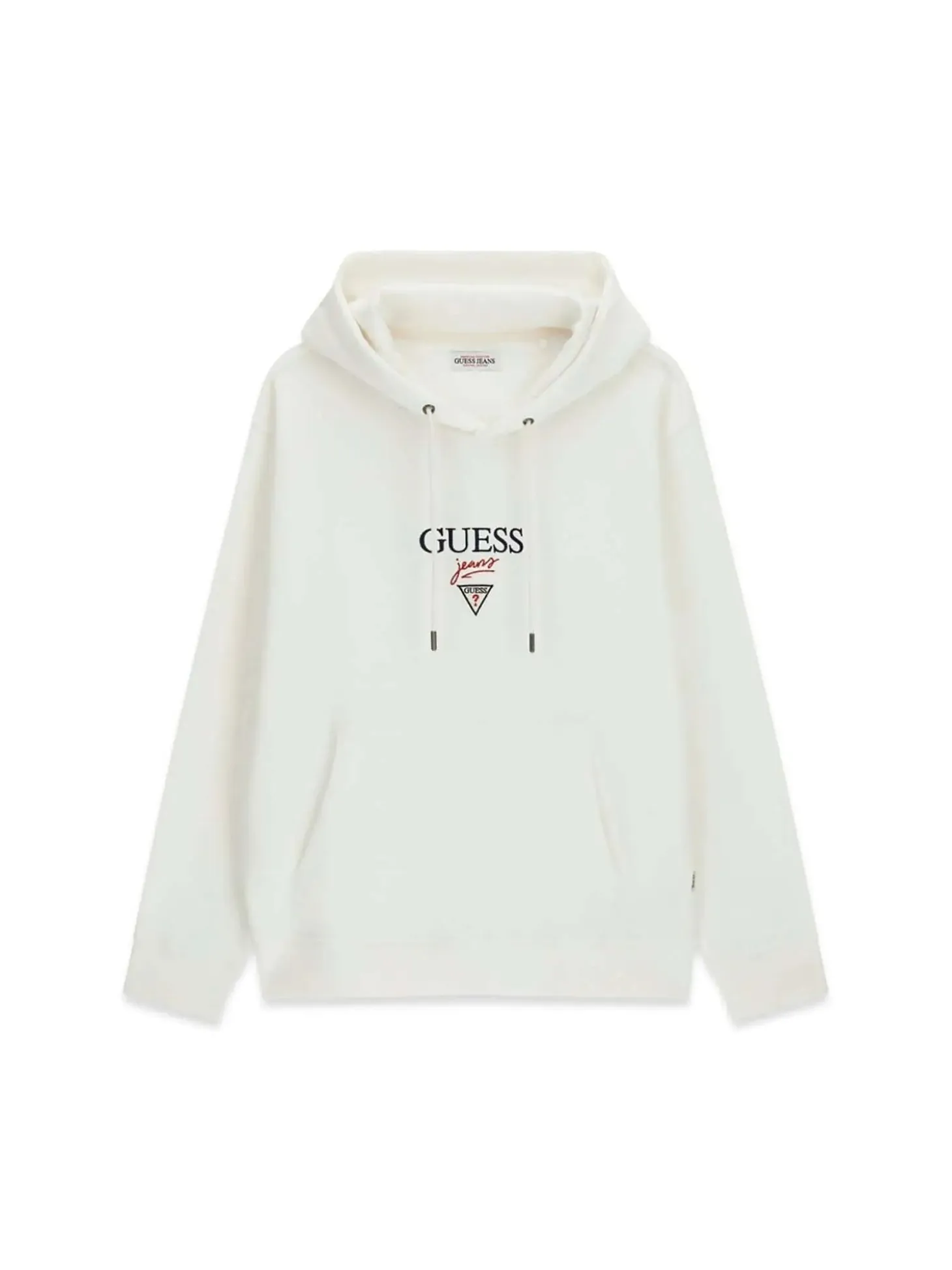 FELPA UOMO - GUESS JEANS BIANCO - M6RQ26 KCPR1