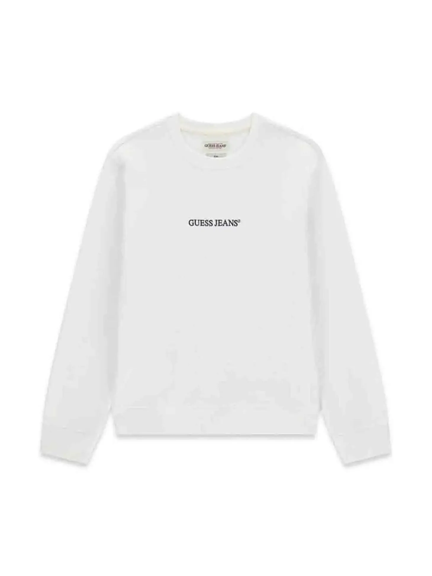 FELPA UOMO - GUESS JEANS BIANCO - M4YQ19 K9V31