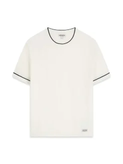 FELPA UOMO - GUESS JEANS BIANCO - M6GR00 Z4511