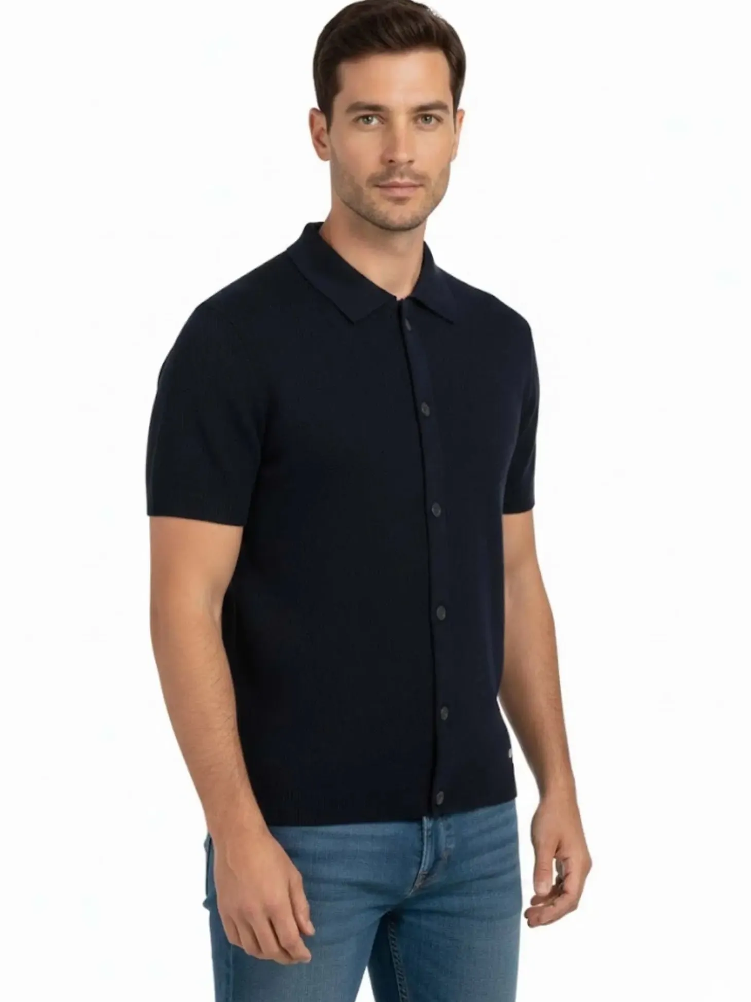 FELPA UOMO - GUESS JEANS BLU - M6GRZ1 Z3HM1