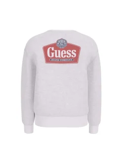 FELPA UOMO - GUESS JEANS GRIGIO - M6RQ21 KCPR1