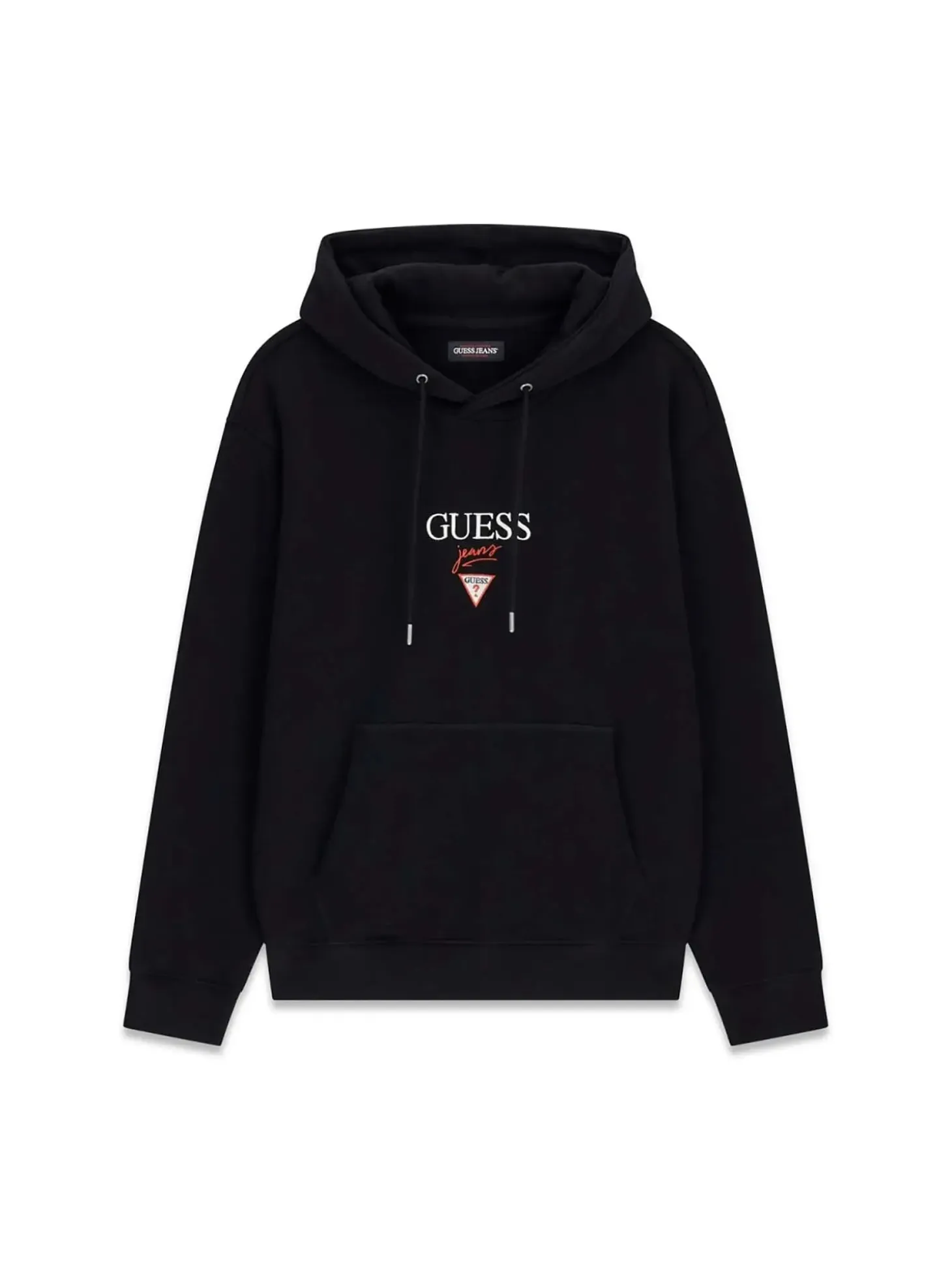 FELPA UOMO - GUESS JEANS NERO - M6RQ26 KCPR1