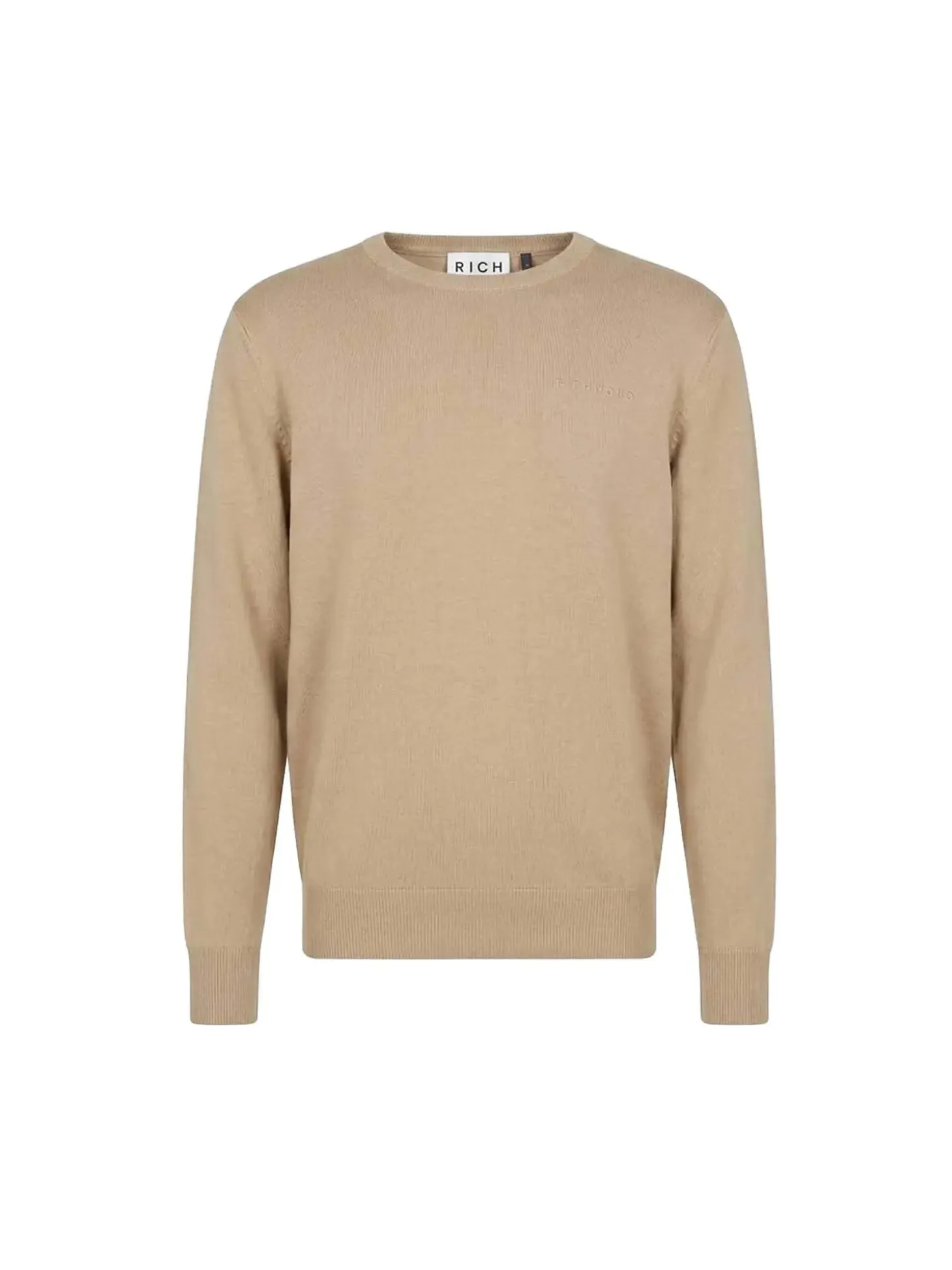 FELPA UOMO - JOHN RICHMOND BEIGE - UMA26169MA