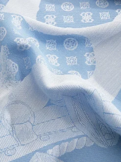 FOULARD DONNA - GUESS AZZURRO - AW5446 VIS03