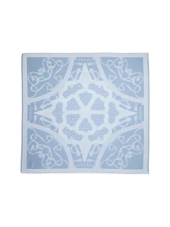 FOULARD DONNA - GUESS AZZURRO - AW5446 VIS03