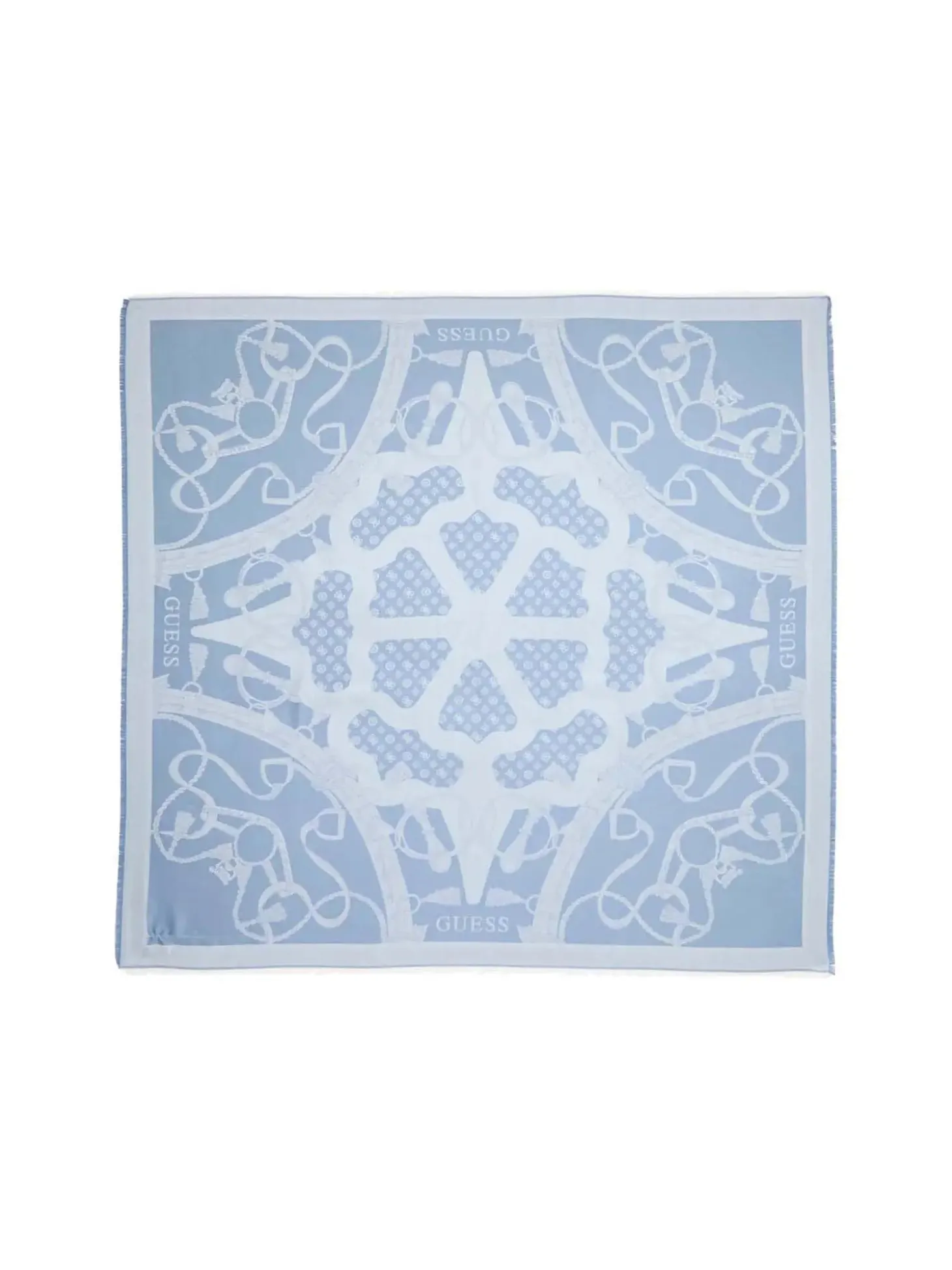 FOULARD DONNA - GUESS AZZURRO - AW5446 VIS03