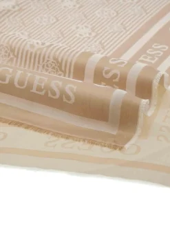 FOULARD DONNA - GUESS BEIGE - AW5525 POL03