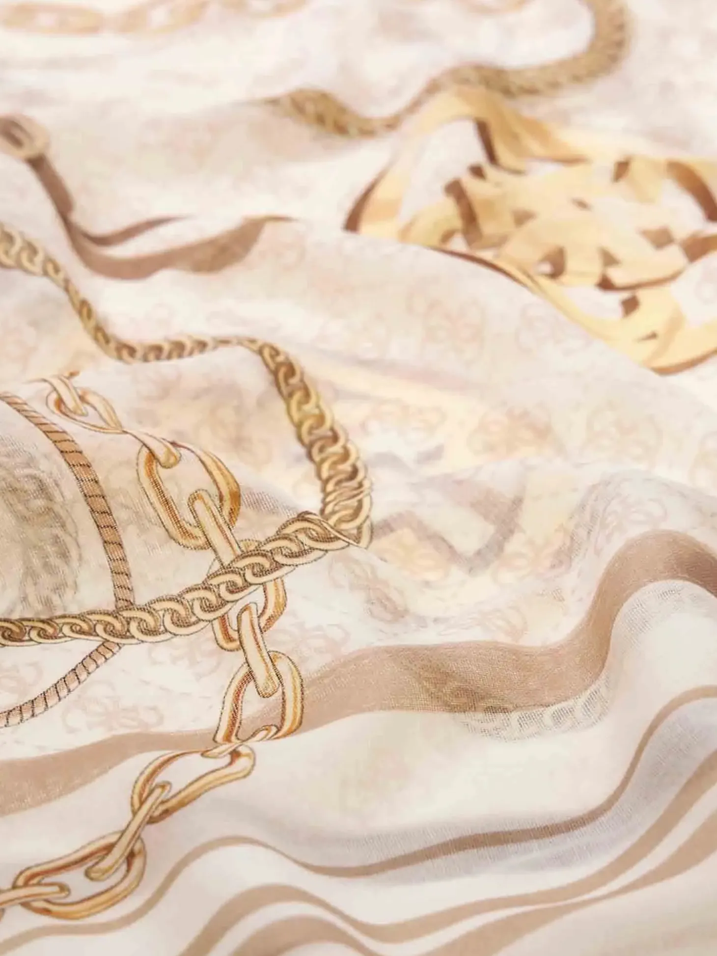 FOULARD DONNA - GUESS BIANCO - AW5537 POL03