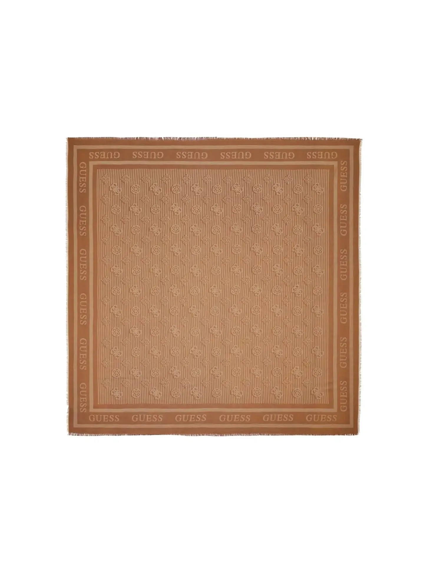 FOULARD DONNA - GUESS COGNAC - AW5525 POL03