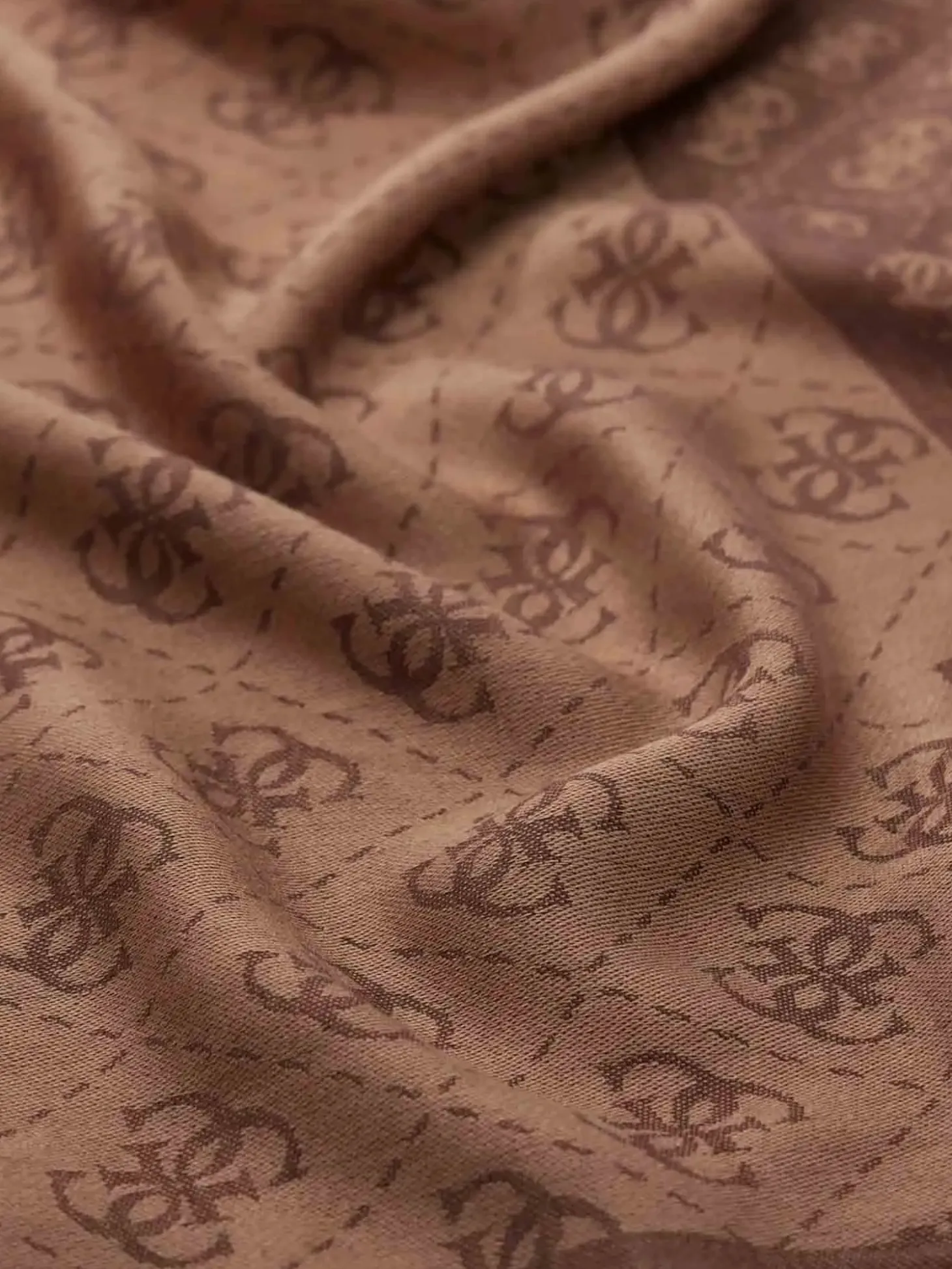 FOULARD DONNA - GUESS MARRONE - AW5526 VIS03