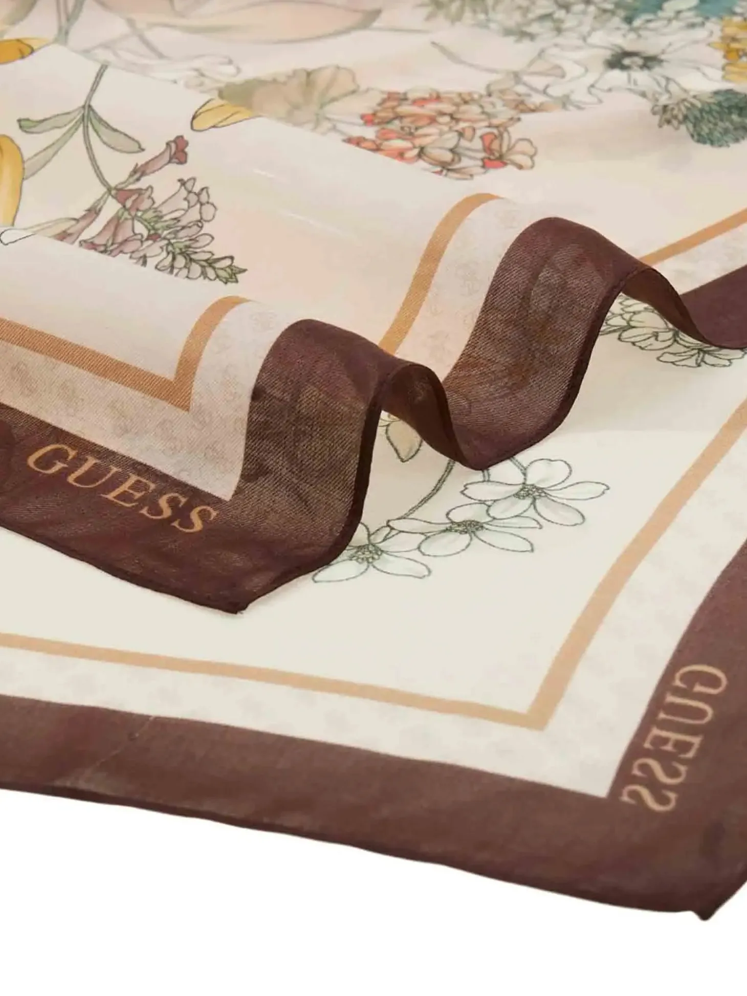 FOULARD DONNA - GUESS MARRONE - AW5538 MOD03