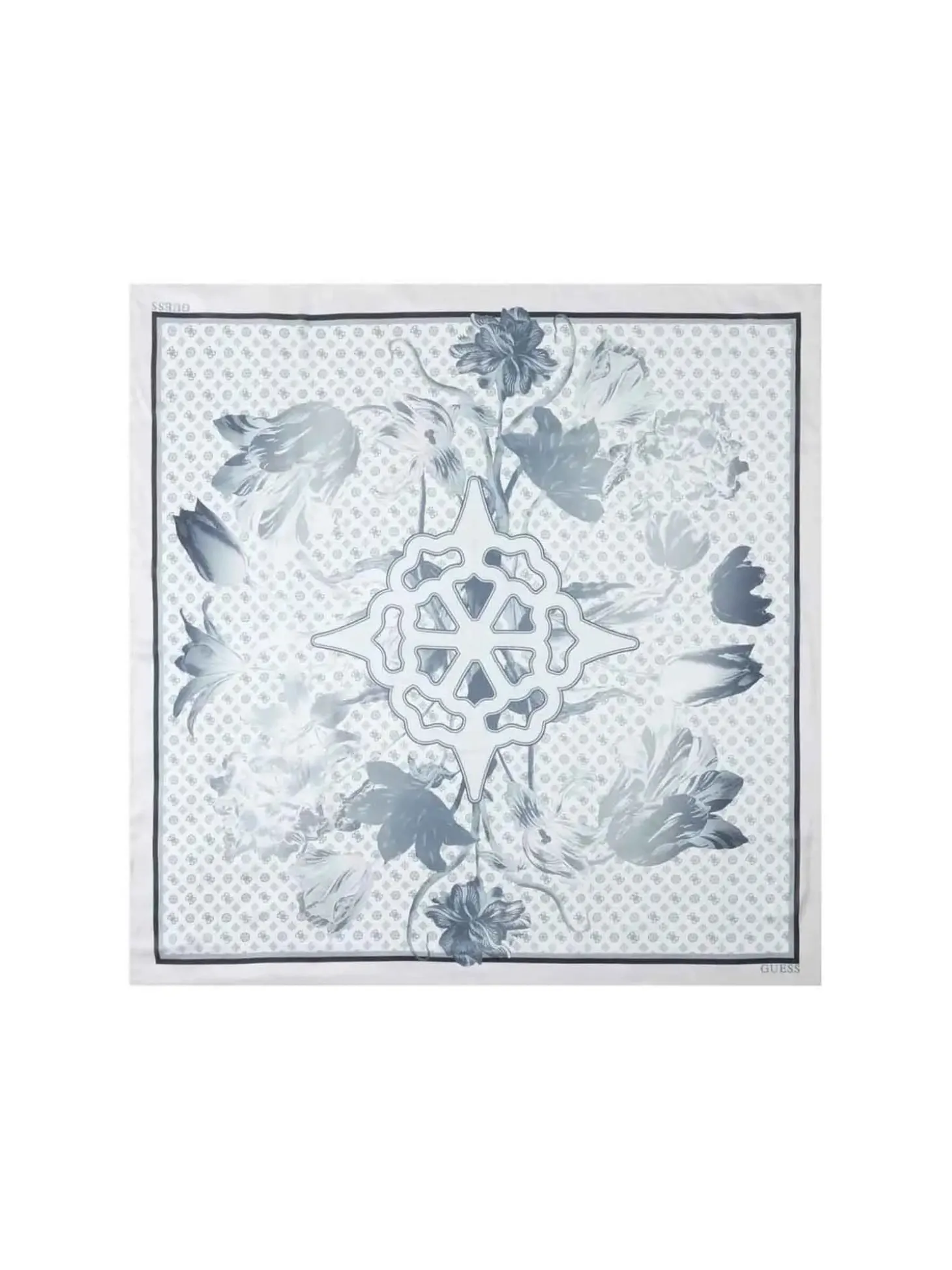 FOULARD DONNA - GUESS NERO - AW5491 POL03