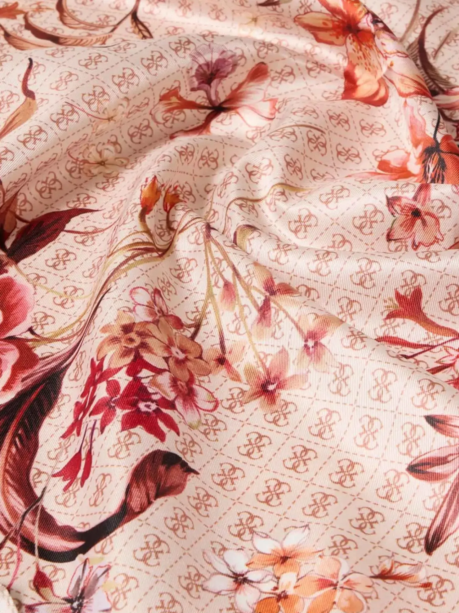 FOULARD DONNA - GUESS TAUPE - AW5479 SIL90