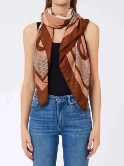 FOULARD DONNA - LIU-JO CAMEL - 2F6068T2745