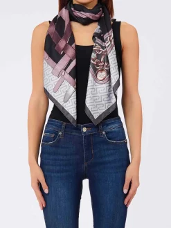 FOULARD DONNA - LIU-JO NERO - 2F6071T2745