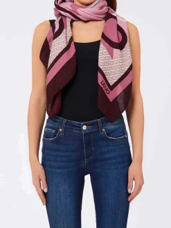 FOULARD DONNA - LIU-JO ROSSO - 2F6068T2745