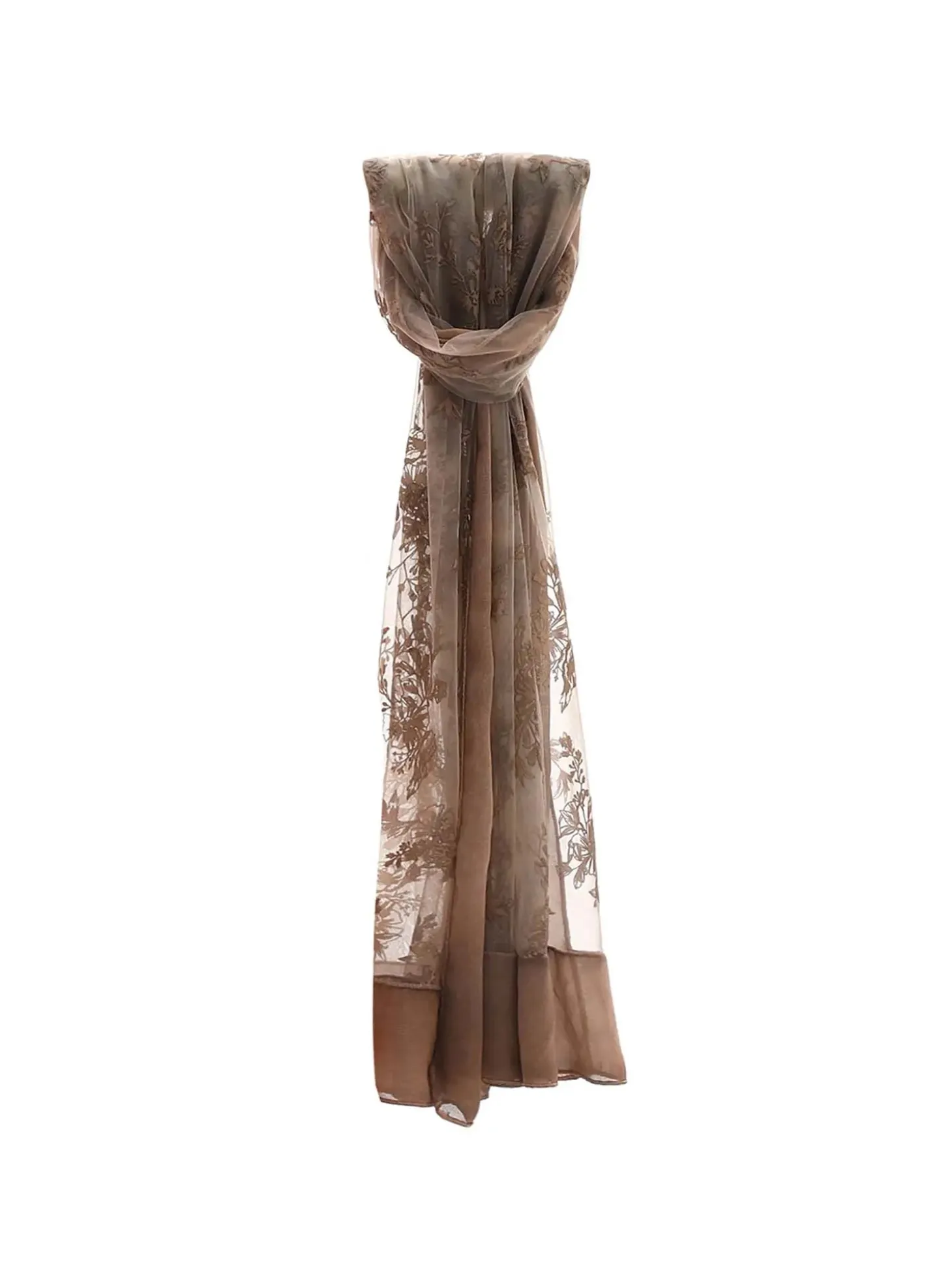 FOULARD DONNA - LUMBERJACK MARRONE - C905