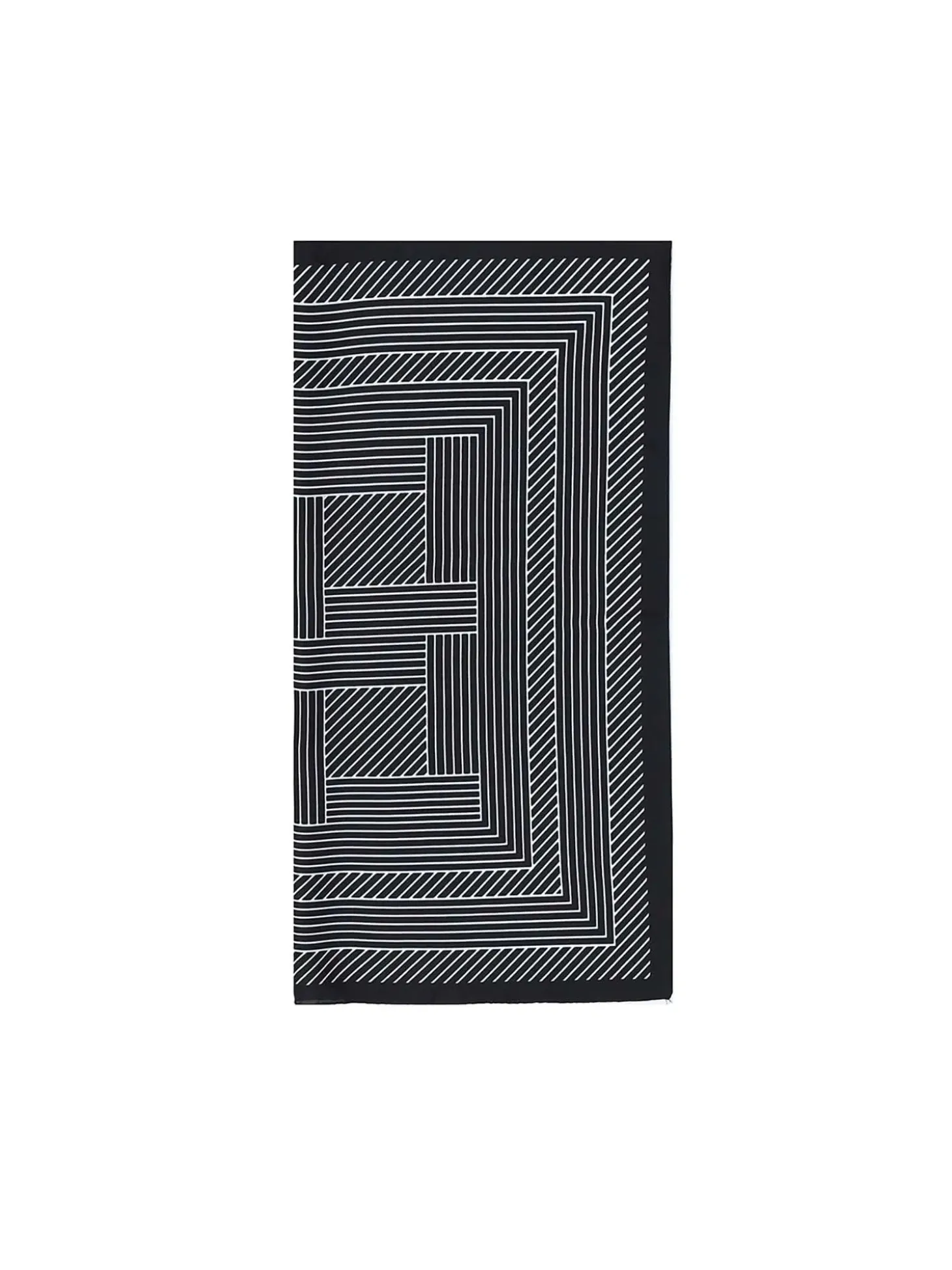 FOULARD DONNA - LUMBERJACK NERO - E902