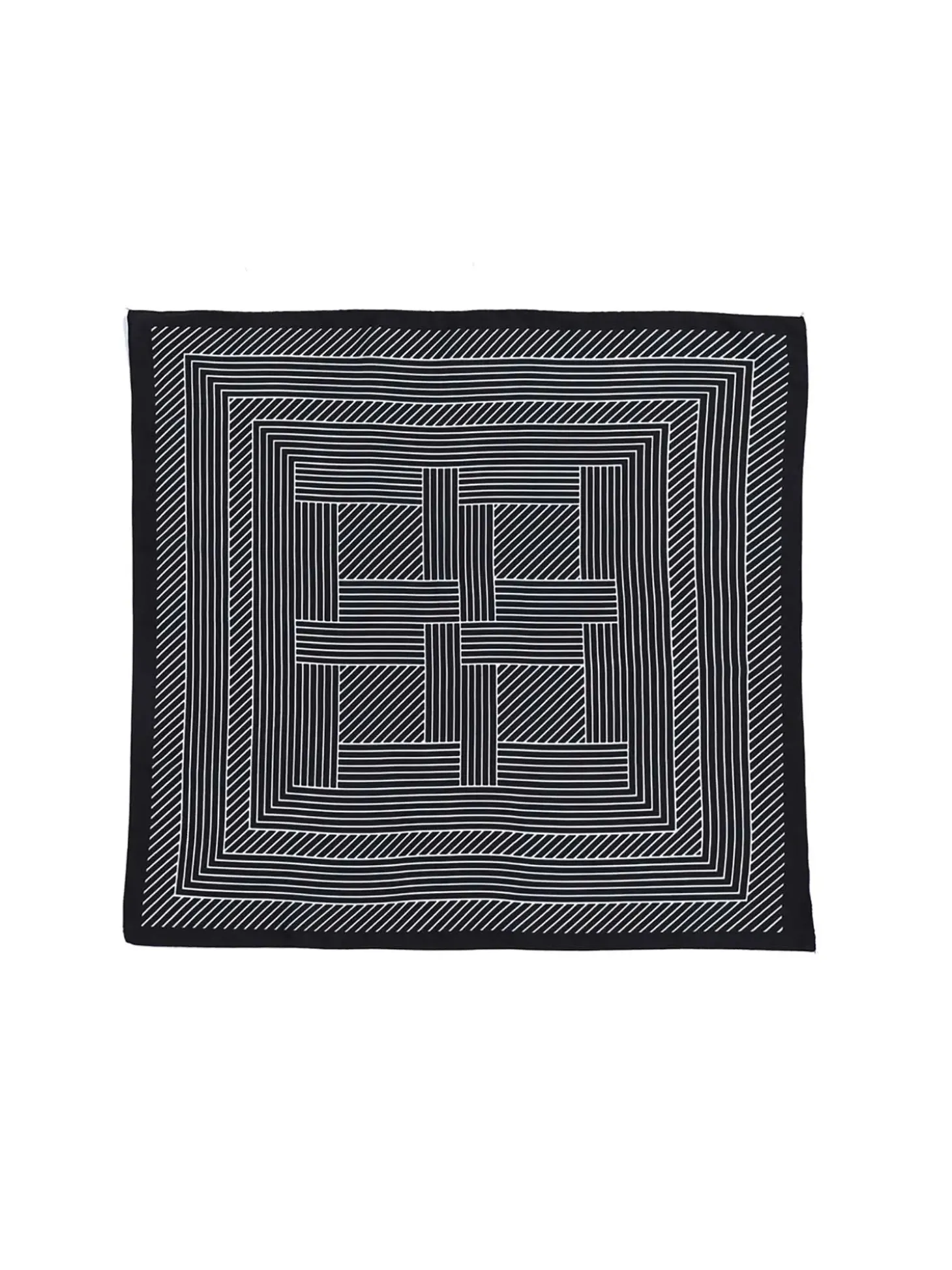 FOULARD DONNA - LUMBERJACK NERO - E902