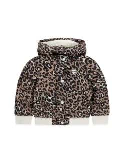 GIUBBOTTO BAMBINA - GUESS KIDS LEOPARDO - K6YL04 W2597