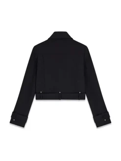 GIUBBOTTO DONNA - GUESS APPAREL NERO - W6YL21 K4327