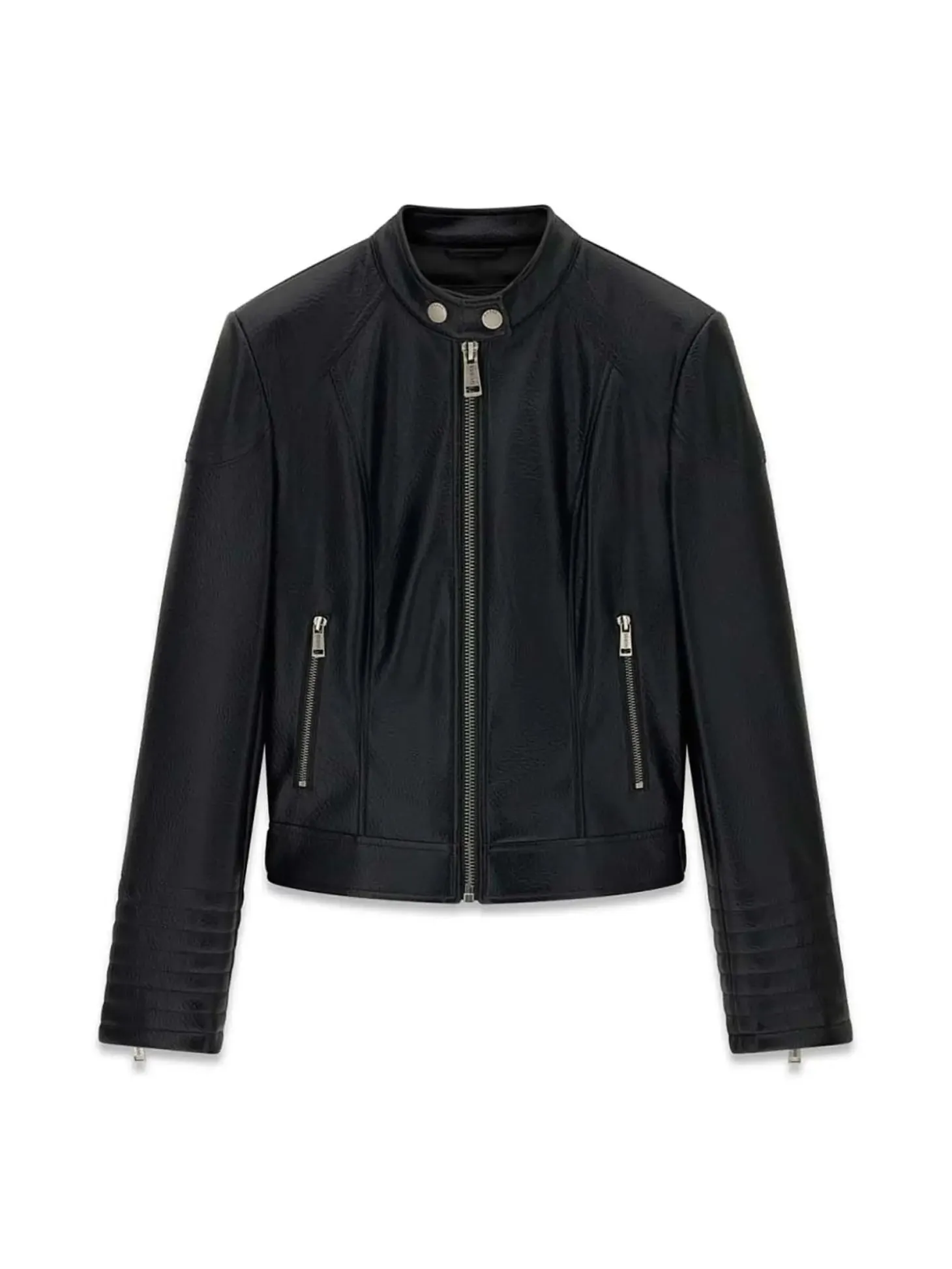 GIUBBOTTO DONNA - GUESS APPAREL NERO - W6YL25 W2914