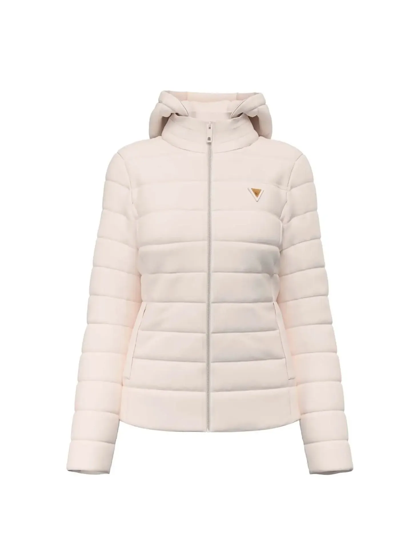 GIUBBOTTO DONNA - GUESS ATHLEISURE BIANCO - V4YL04 WF3X0