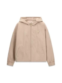 GIUBBOTTO DONNA - GUESS ATHLEISURE TAUPE - V6YL11 W2871